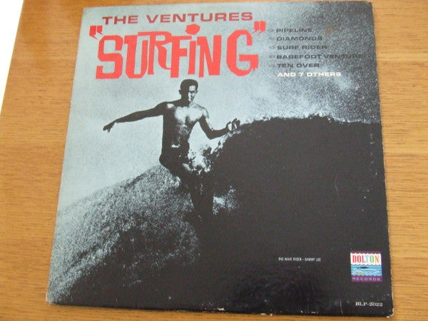 The Ventures : Surfing (LP, Album, Mono)