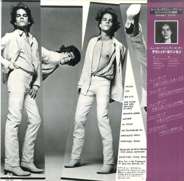 David Johansen : In Style (LP, Album)