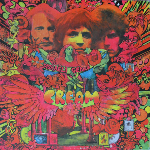Cream (2) : Disraeli Gears (LP, Album, RE, San)
