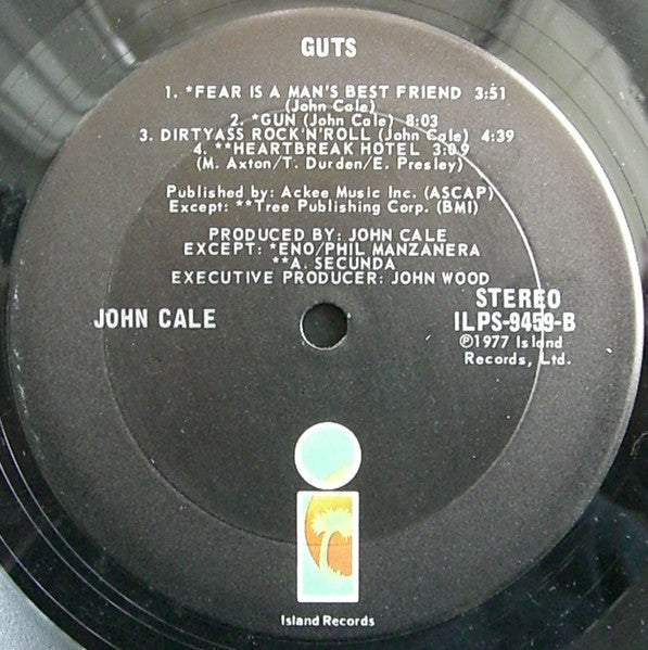 John Cale : Guts (LP, Comp)