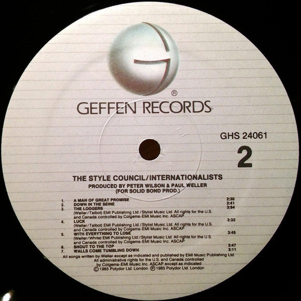 The Style Council : Internationalists (LP, Album, Spe)