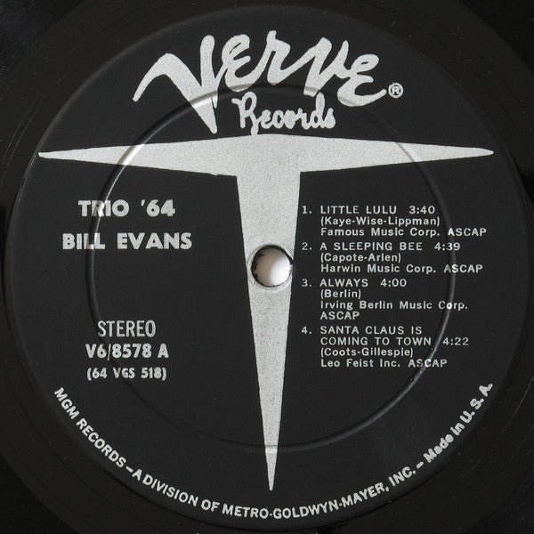 Bill Evans : Trio 64 (LP, Album)