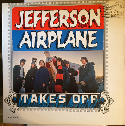 Jefferson Airplane : Jefferson Airplane Takes Off (LP, Album, Mono, Hol)