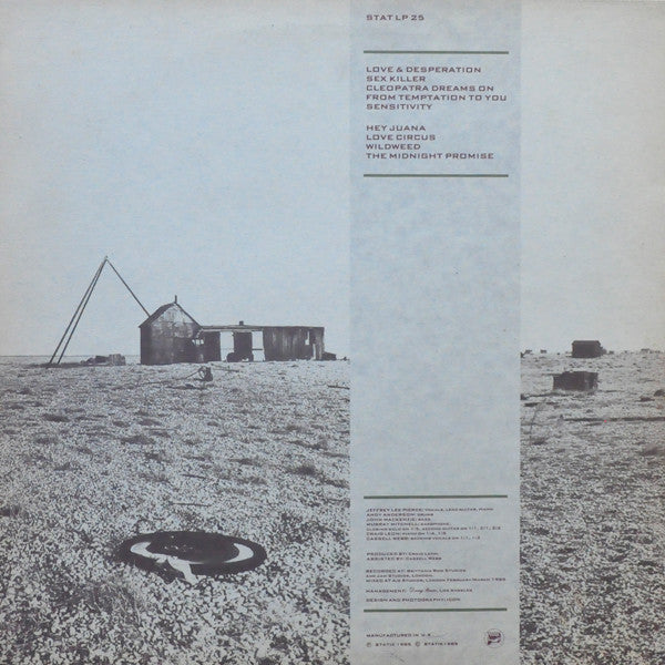 Jeffrey Lee Pierce : Wildweed (LP, Album)