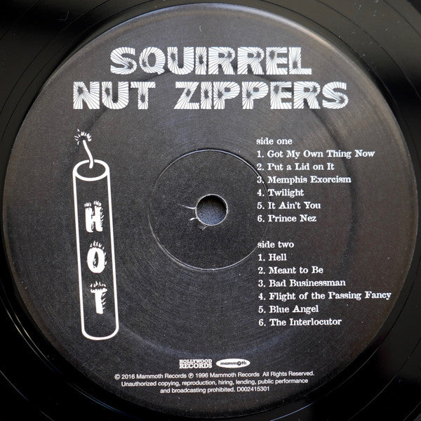 Squirrel Nut Zippers : Hot (LP, Album, RE, RM, 20t)