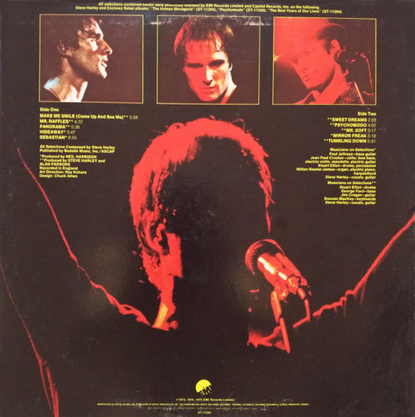 Steve Harley & Cockney Rebel : A Closer Look (LP, Comp, Win)