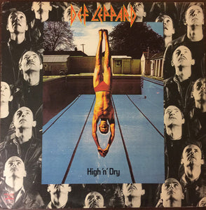 Def Leppard : High 'N' Dry (LP, Album, RP, Hau)