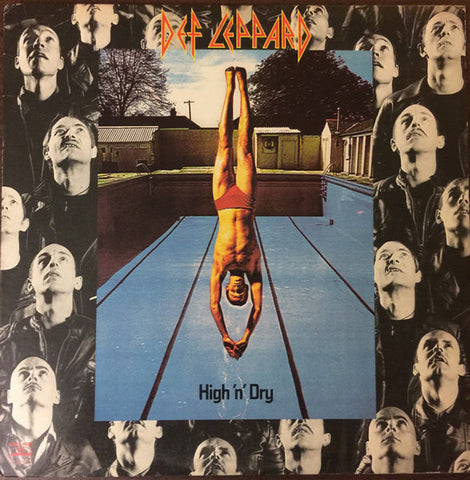 Def Leppard : High 'N' Dry (LP, Album, RP, Hau)