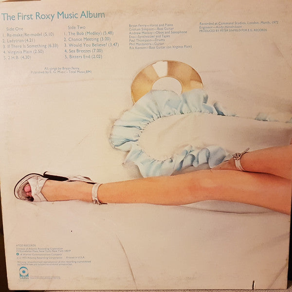 Roxy Music : Roxy Music (LP, Album, RE)