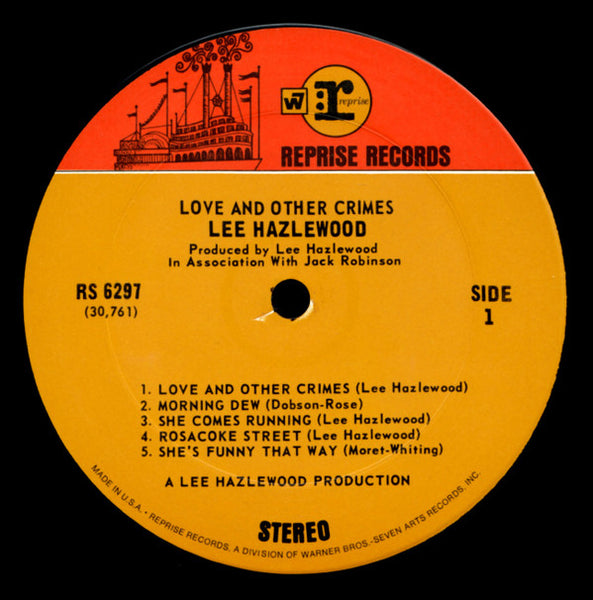 Lee Hazlewood : Love And Other Crimes (LP, Album)