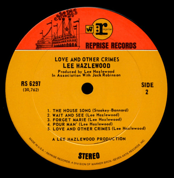 Lee Hazlewood : Love And Other Crimes (LP, Album)