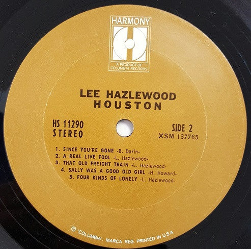 Lee Hazlewood : Houston (LP, Album, RE, San)