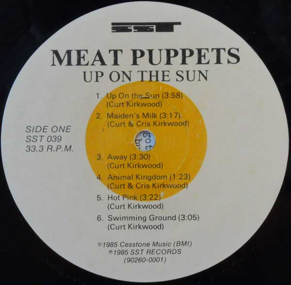 Meat Puppets : Up On The Sun (LP, Album)