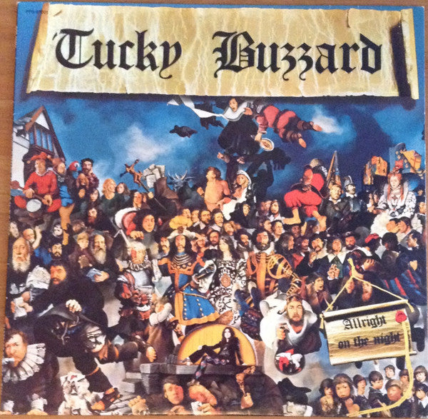 Tucky Buzzard : Allright On The Night (LP, Album)