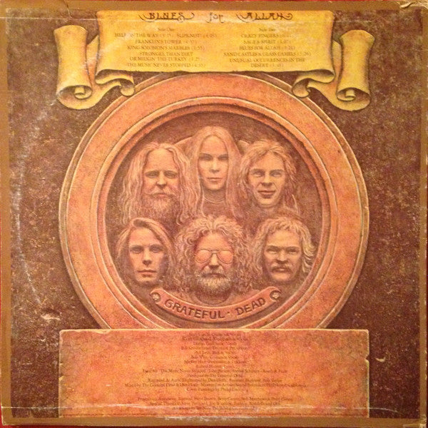 Grateful Dead* : Blues For Allah (LP, Album, Ter)