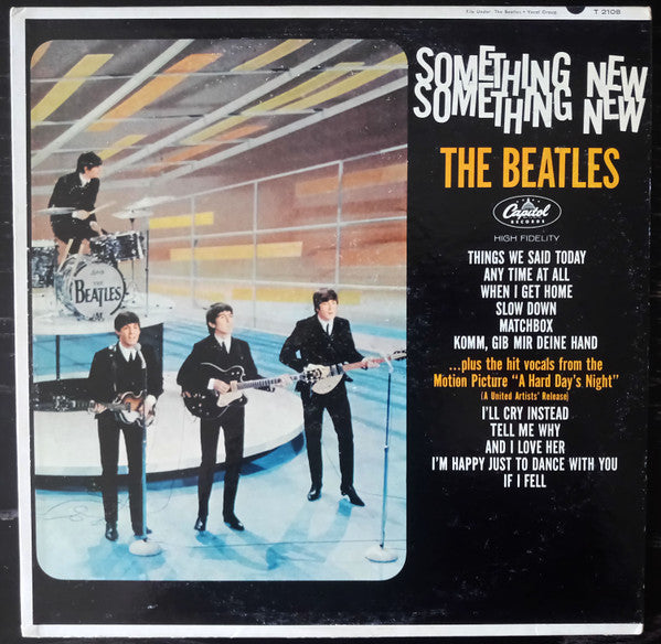 The Beatles : Something New (LP, Album, Mono, Scr)