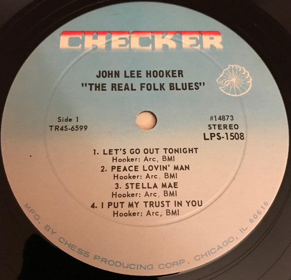 John Lee Hooker : The Real Folk Blues (LP, Album)