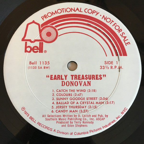 Donovan : Early Treasures (LP, Comp, Promo, Whi)