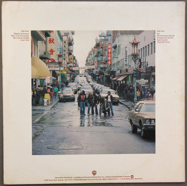 The Doobie Brothers : Takin' It To The Streets (LP, Album, Jac)