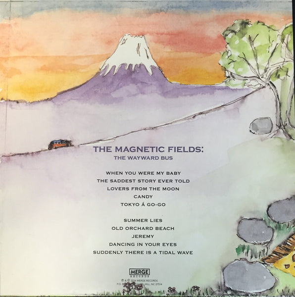 The Magnetic Fields : The Wayward Bus / Distant Plastic Trees (LP, Album, RE, RM + LP, Album, RE, RM + Comp, RE, )
