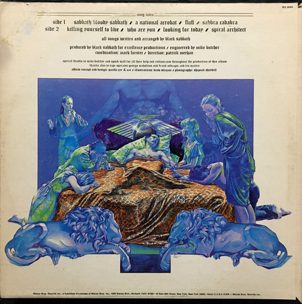 Black Sabbath : Sabbath Bloody Sabbath (LP, Album, Ter)