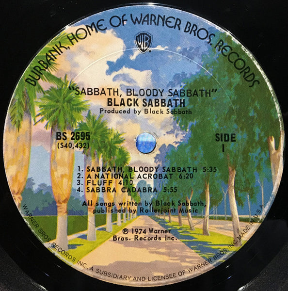 Black Sabbath : Sabbath Bloody Sabbath (LP, Album, Ter)