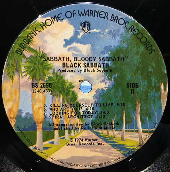 Black Sabbath : Sabbath Bloody Sabbath (LP, Album, Ter)