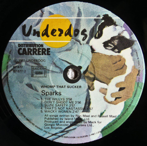 Sparks : Whomp That Sucker (LP, Album)