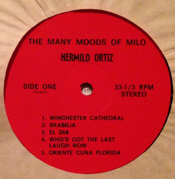 Hermilo Ortiz : The Many Moods Of Milo (LP, Album)