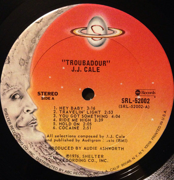 J.J. Cale : Troubadour (LP, Album, RE, Ter)