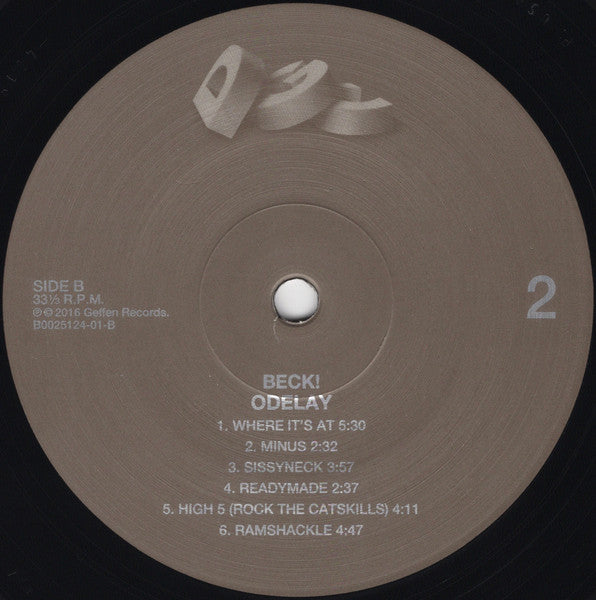 Beck!* : Odelay (LP, Album, RE)