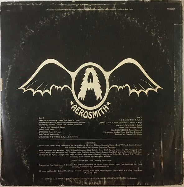 Aerosmith : Get Your Wings (LP, Album, RE, Pit)