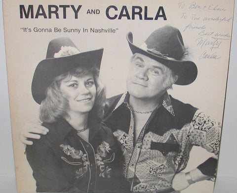 Marty And Carla : It's Gonna Be Sunny In Nashville (LP)