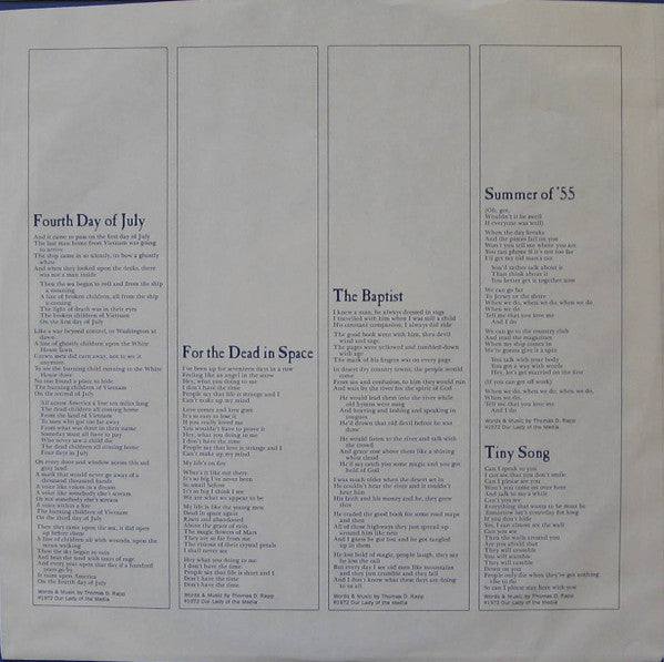 Tom Rapp : Stardancer (LP, Album, San)
