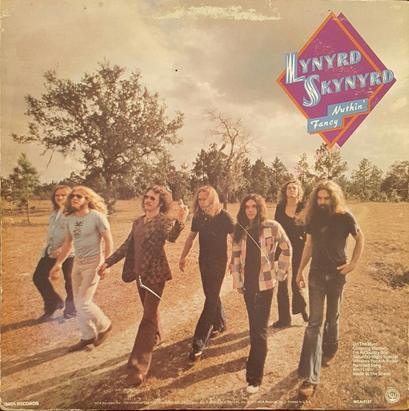 Lynyrd Skynyrd : Nuthin' Fancy (LP, Album, Pin)