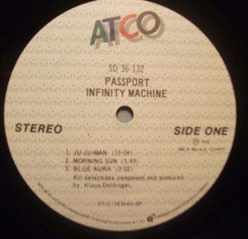 Passport (2) : Infinity Machine (LP, Album, RE, SP )