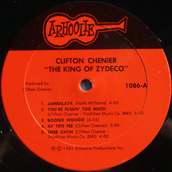 Clifton Chenier : The King Of Zydeco (LP)