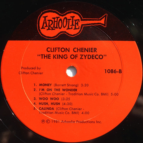 Clifton Chenier : The King Of Zydeco (LP)