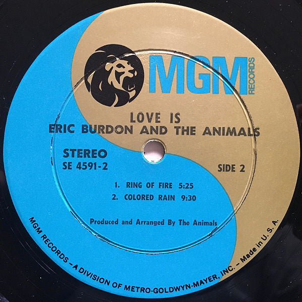 Eric Burdon & The Animals : Love Is (2xLP, Album, H.V)