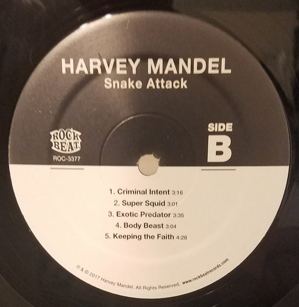 Harvey Mandel : Snake Attack (LP, Album)