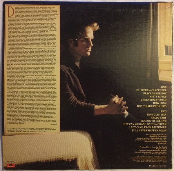 Tim Hardin : The Tim Hardin Memorial Album (LP, Comp)